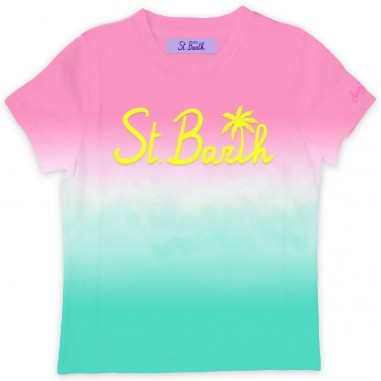 Mc2 Saint Barth T-SHIRT SB PALM MULTICOLOR - MC2 SAINT BARTH ELLY001SBPALM2356TIE-Bi-stbarth24