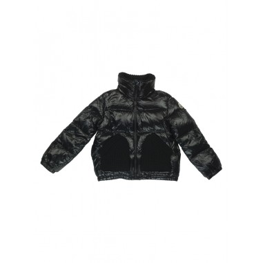 Moncler DOWN JACKET AIGUES  BLACK - MONCLER KIDS J29541A00003999-Ne-moncler2425