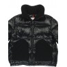 DOWN JACKET AIGUES  BLACK - MONCLER KIDS