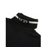 MAGLIA COLLO ALTO NERO - N.21 Kids