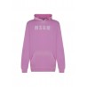 MAXI HOODED SWEATSHIRT PINK - MSGM KIDS