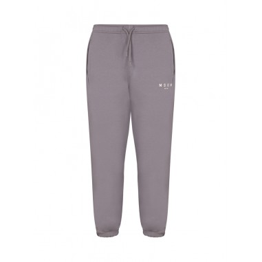 MSGM PANTALONE FELPA GRIGIO PIOMBO F4MSJUFP177103-Gr-msgm2425