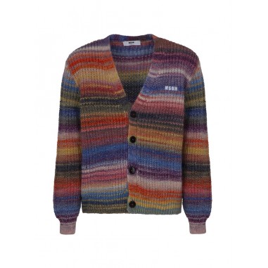 MSGM CARDIGAN LANA MULTICOLOR - MSGM KIDS F4MSJBCA204140-Mu-msgm2425