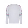 T-SHIRT MANICA LUNGA BIANCO - MSGM KIDS