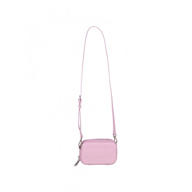 MSGM ECO-LEATHER BAG WITH SHOULDER STRAP PINK - MSGM KIDS F4MSJGBA15042-Rs-msgm2425