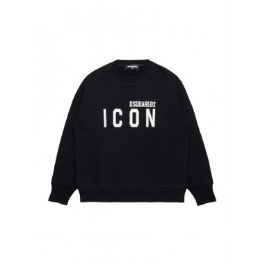 DSQUARED SWEATER BLACK -  ICON DSQUARED DQ2667D0094DQ900-Ne-N212425