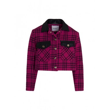 Pinko TWEED JACKET GIRL FUCHSIA - PINKO UP F4PIJGJK155044-Rs-PINKO2425