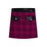 TWEED SKIRT GIRL FUCHSIA - PINKO UP