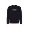 T-SHIRT STRETCH MANICA LUNGA NERO - PINKO KIDS