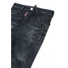 5 POCKET JEANS TROUSERS DENIM BLACK - DSQUARED