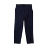 PANTALONE GESSATO CERIMONIA BLUE - N.21 Kids