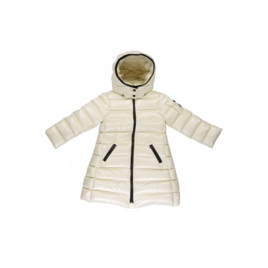 Moncler GIUBBOTTO PIUMINO LUNGO MOKA  LATTE - MONCLER KIDS J29541C50110070-Bi-moncler2425