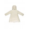 GIUBBOTTO PIUMINO LUNGO MOKA  LATTE - MONCLER KIDS