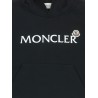 HOODIE SWEATER  BLACK - MONCLER KIDS