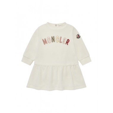 Moncler DRESS CREAM - MONCLER KIDS J29518I0000589AQ4034-Bi-moncler2425