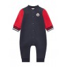 ROMPER BLUE/RED - MONCLER KIDS