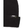 RIBBED WOOL HAT BLACK - MSGM KIDS