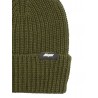 RIBBED WOOL HAT GREEN - MSGM KIDS