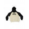 FELPA BASKET CREMA/NERO - MSGM KIDS