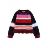 STRIPED SWEATER MULTICOLOR - MONNALISA