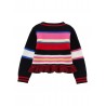 STRIPED SWEATER MULTICOLOR - MONNALISA