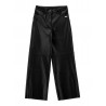 PANTALONE ECOPELLE NERO - MONNALISA