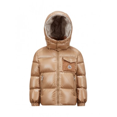 Moncler GIUBBOTTO PIUMINO YULE MARRONE - MONCLER KIDS J29541A00096595ZJ236-Ma-moncler2425