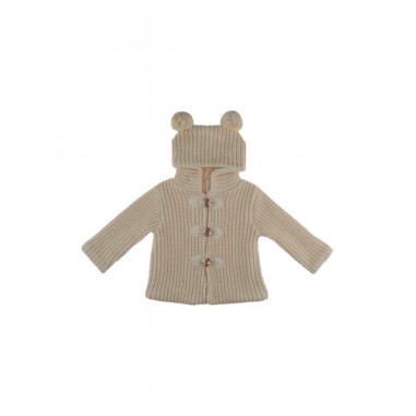 Natura Pura CAPPOTTO Ecru - NaturaPura bb2425w051-Ec-natura2324