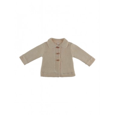 Natura Pura CARDIGAN Ecru - NaturaPura bb2425w052-Ec-natura2324