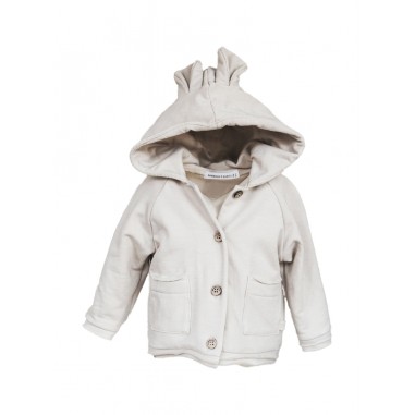 Bamboom HOODED SWEATSHIRT WITH EARS  SAND - BAMBOOM 69810-Be-BAMBOOM2425