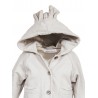 HOODED SWEATSHIRT WITH EARS  SAND - BAMBOOM