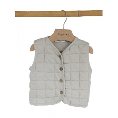 Bamboom GILET TRAPUNTATO SABBIA - BAMBOOM 71310-Be-BAMBOOM2425