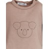 KOALA PRINT SWEATSHIRT  CAMEL - BAMBOOM