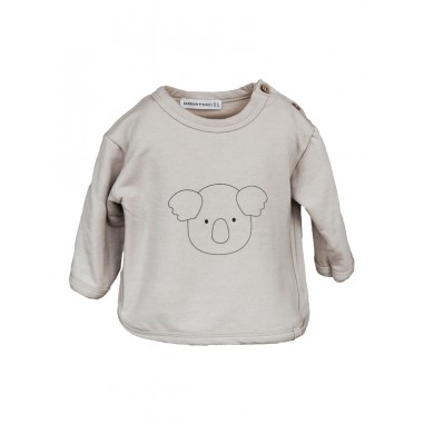 Bamboom KOALA PRINT SWEATSHIRT  SAND - BAMBOOM 502-A10-Be-BAMBOOM2425