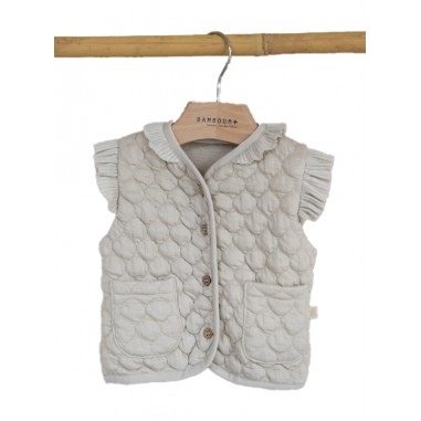 Bamboom QUILTED VEST  SAND - BAMBOOM 695A10-Be-BAMBOOM2425