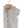 QUILTED VEST  SAND - BAMBOOM