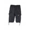 CARGO PANTS  ANTHRACITE - BAMBOOM