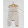 SWEAT OVERALLS  SAND - BAMBOOM