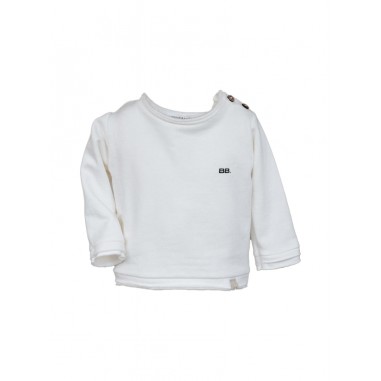 Bamboom LONG SLEEVE T-SHIRT  WHITE - BAMBOOM 703111-Bi-BAMBOOM2425