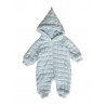 PADDED OUTDOOR SUIT  WATER PETROL - BAMBOOM