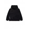 ZIP-UP SWEATSHIRT WITH HOOD BLACK - DSQUARED