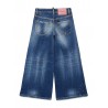 PANTALONE JEANS LARGO 5 TASCHE BLUE DENIM - DSQUARED