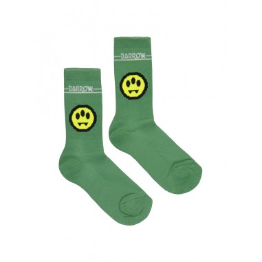 Barrow Kids SOCKS JUNIOR UNISEX FERN GREEN - BARROW KIDS F4BKJUSO037BW012-Ve-barrow2425