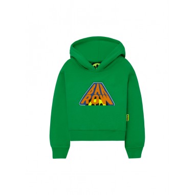 Barrow Kids HOODIE JUNIOR UNISEX FERN GREEN - BARROW KIDS F4BKJUHS022BW012-Ve-barrow2425