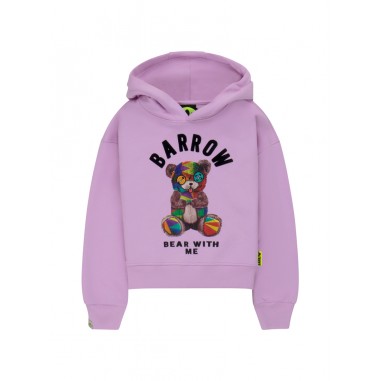 Barrow Kids HOODIE GIRL  - BARROW KIDS F4BKJGHS106BW014-Rs-barrow2425