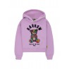 FELPA CON CAPPUCCIO  LAVANDA - BARROW KIDS