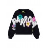 SWEATSHIRT GIRL BLACK - BARROW KIDS