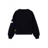 SWEATSHIRT GIRL BLACK - BARROW KIDS