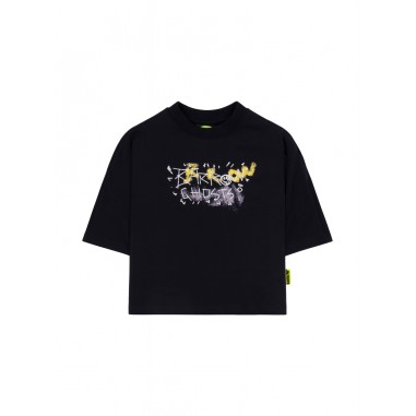 Barrow Kids T-SHIRT NERO F4BKJGTH146110-Ne-barrow2425