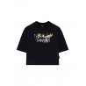 JERSEY T-SHIRT GIRL BLACK - BARROW KIDS